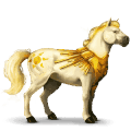 pegasus-pony quarter pony cremello