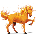 einhorn element feuer