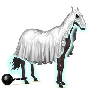reitpferd gespenst