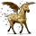 geflügeltes einhorn-pony element erde
