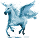 pegasus-reitpferd element wasser