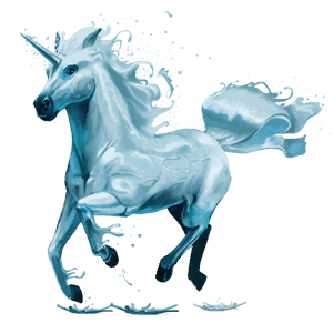 einhorn-pony element wasser