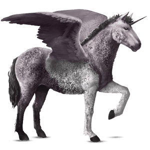 geflügeltes einhorn-reitpferd isländer fuchs