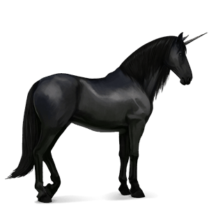 einhorn-reitpferd mausgrau