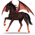 einhorn-reitpferd teuflischer engel