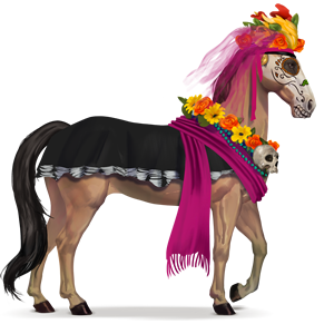 pegasus-reitpferd novia púrpura 