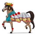 einhorn-reitpferd niña de las flores