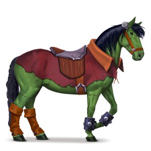 reitpferd wald