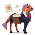 einhorn-pony braunfalben