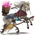 einhorn-reitpferd deutsches reitpferd apfelschimmel