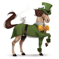 reitpferd argentinischer criollo brauner