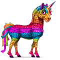 einhorn-reitpferd araber rappe