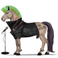 einhorn-pony shetlandpony dunkelbrauner