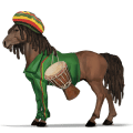 einhorn-reitpferd knabstrupper brauner