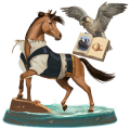 göttliches pferd sindbad