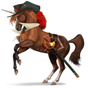 göttliches pferd d'artagnan