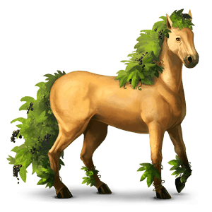 einhorn-pony neufundland pony dunkelbrauner