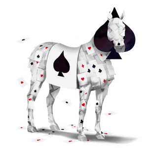 einhorn-reitpferd araber forellenschimmel