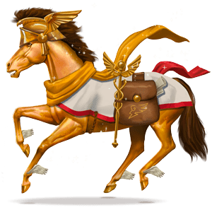 göttliches pferd hermes