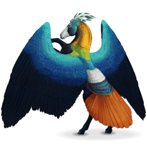 nomadenpferd vogel lophos