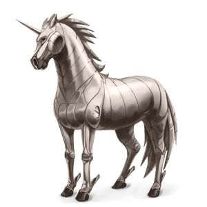 einhorn-pony element metall