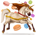 göttliches pferd macaron