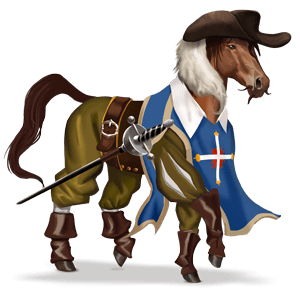 göttliches pferd athos