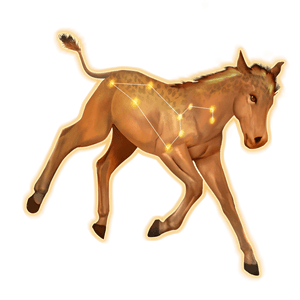 astrologisches pferd löwe